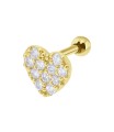Heart Helix Ear Piercing TIP-3438